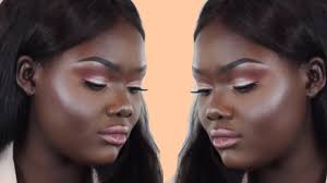 how to apply eye makeup for black skin