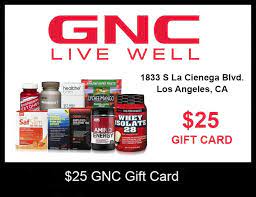 Gift cards are a type of prepaid charge cards preloaded with assets for sometime later. 25 Gnc Gift Card Closed Uc Gym
