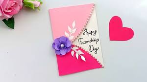 Friendship day craft idea, how to make friendship day greeting card, friendship day card making, Friendship Day Card Idea How To Make Friendship Day Card Easy Greeting Card Friends Youtube