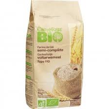 Farine De Ble Complet T150 Bio Mon Fournil Le Paquet De 1kg A Prix Carrefour