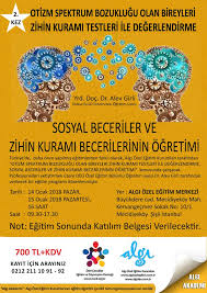 Asperger sendromu, çocukluk döneminde başlayan otizm gibi yaygın olan gelişimsel bozukluklar arasında yer alır. Otizm Spektrum Bozuklugu Olan Bireyleri Zihin Kurami Testleri Ile Degerlendirme Algi Ozel Egitim Ve Rehabilitasyon Merkezi Otizm