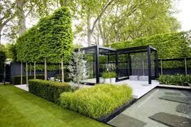 This Is The Modern Formal Where Plants Are Only One Of The Elements That Makes This Garden A Suc Modern Landscaping Modern Landscape Design Small Garden Design
