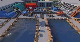 Pixelmon water blue custom map for pixelmon reforged 8.0.2 for minecraft 1.12.2 +mew's enclave. Currently Building A Pixelmon Adventure Map Welcome To Saltdew City Pixelmonmod