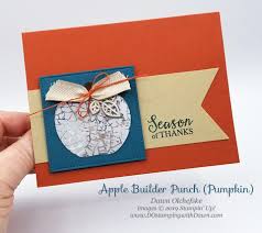 Cut and score acetate sheet to desired card base size. Apple Builder Punch Pumpkin Mercury Glass Designer Acetate Dostamping With Dawn Stampin Up Demonstrator