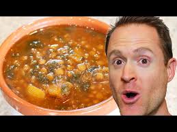 No Prep! VEGAN LENTIL SQUASH STEW!