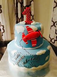 Birthday Cake For Baby Boy 1 Year India Time Flies Birthday Cake Time Flies Birthday Airplane Birthday Party 1st Boy Birthday