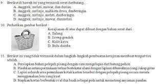 May 06, 2021 · kunci jawaban pai kelas 11 halaman 120 121 bab 7 evaluasi pilihan ganda dan essay semester 2 kurikulum 2013, pendidikan agama islam kelas 2 sma smk ma mak. Kisi Kisi Soal Dan Kunci Jawaban Pas Prakarya Smp Kelas 7 Semester Ganjil Didno76 Com