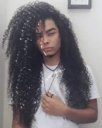 Try a unique part or pull it into a bun to mix. 2019 Curly Hairstyles For Men 12 Epic Ideas Curly Hair Guys