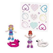 Mini Mundo De Aventura Piscina Flamingo Polly Pocket
