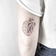 L U C A S D Einen U N E R Auf Instagram Brain X Heart Anatomical Tattoos Brain Tattoo Tattoos