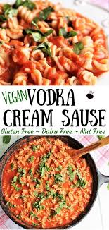 Feel Like A Gourmet Chef With This Vegan Vodka Sauce No One Needs To Know How Easy This Dinne Dairy Free Pasta Recipes Dairy Free Pasta Pasta Sauce Dairy Free