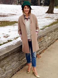 Add zest to a plain outfit by wearing brighter shoes. Gold Pumps A Lovely Living