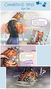 Cohabiting Days Gym Talejealous Fox Just Showed Up Again Lol I Finally Had Some Time To Draw New Comics And Zootopia Disney Zootopia Zootopia Nick And Judy