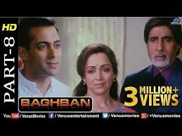 Baghban Part 8 Hd Movie Amitabh Bachchan Salman Khan Hindi Movie Superhit Bollywood Movie Youtube Hindi Movies Hd Movies Romantic Movies