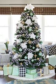 Black And White Buffalo Check Tree Plaid Christmas Decor Best Christmas Tree Decorations Cool Christmas Trees