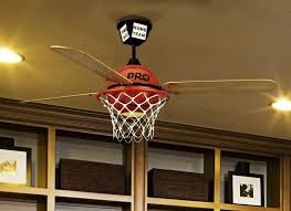 Craftmade Unipack Fan Miscellaneous Ps52bb4 From Prostar Basketball Collection Basketball Themed Bedroom Basketball Theme Room Sports Themed Bedroom