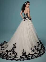 Tristyn 9mc914 Black And Champagne Ballgown Wedding Dress By Maggie Sottero Wedding Dress Boutiques Ball Gowns Wedding Wedding Dresses Lace Ballgown