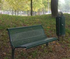 Guyon Mobilier Urbain Banc Assise Metal Contour 325m Banc Metal Banc Exterieur Banc
