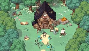 Little Witch In The Woods A Magical Adventure Mypotatogames Pixel Art Games Pixel Art Characters Pixel Art Design