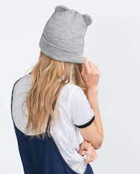 Knit Hat With Ears Accessories Woman New In Knitted Hats Ear Hats Online Womens Clothing