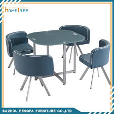 Constructed of solid wood in warm antique walnut finish. China 4 Seater Dining Table Space Saving Modern Dining Set China Modern Dining Set Space Saving Dining Table Set