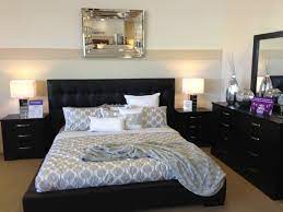 Black Alexa Bedroom Suite In Genuine Leather Leather Bed How To Make Bed Bedroom Suite