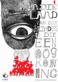 Afrikaans Idioms By Marli Heunis Via Behance Basically Means In The Land Of The Blind The Guy With One Eye Is King Afrikaans Quotes Afrikaans Language Afrikaans