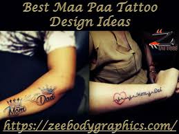 Maa paa art for the wrist. Ppt Best Maa Paa Tattoo Design Ideas Powerpoint Presentation Free Download Id 7931272