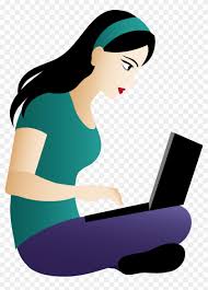Pngfind provides the largest archieve of transparent hd png images. Girl On Computer Clipart Asian Sitting With Laptop Cartoon Girl With Brown Hair Free Transparent Png Clipart Images Download