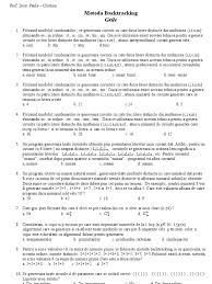 S scrie litera mic de mn, corect i lizibil, respectnd indicaiile date; Grile Backtracking