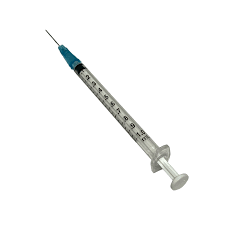 Nipro Luer Slip Syringe & Needle, 1cc x 25g x 5/8", BX 100