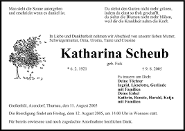 Situation sieht man, wie wichtig es in unserem kurz… mäuseleben ist, wenigstens eine einzig… Katharina Scheub Traueranzeige Trauer Infranken De