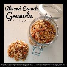 Almond Crunch Granola The Road To Loving My Thermo Mixer Recipe Almond Crunch Thermomix Recipes Recipes
