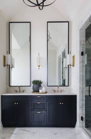 Love This Bathroom Get This Look Using Happy Floors Sublime Porcelain Tile Eaglecarpet Por Bathroom Mirror Design Bathroom Mirror Cabinet Bathroom Mirror