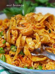 Resep Mie Tarempa Dengan Homemade Mie Telur Resep Mie Resep Makanan Resep Makanan Asia