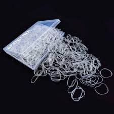 Clear Elastic Hair Bands Yingde 500pcs Mini Hair Rubber Bands With A Box Soft Hair Elastics Ties Bands For Kids Hair Braids Hair Wedding Hairstyle Etc Amazon Co Uk Beauty