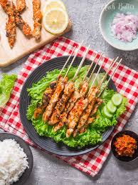 Serve hot with the sauce. Spicy Taichan Chicken Satay Keto Diet Recipe Much Butter