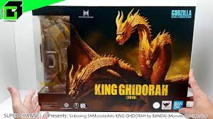 Compre o melhor e mais recente godzilla toy na banggood.com ofereça a qualidade godzilla toy à venda com frete grátis para o mundo inteiro. Unboxing Shmonsterarts King Ghidorah Monster Zero By Bandai Youtube