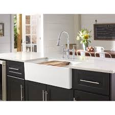 Kitchen sinks fireclay copper stainless steel. Elkay 33 L X 20 W Double Basin Farmhouse Apron Kitchen Sink Reviews Wayfair