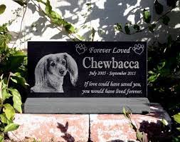 Pet Loss Memorial Customized Head Stone Free Shipping Engraved Granite Tombstone Customized Pet Photo Indoor Outdoor Garden Grave Marker Pet Memorial Stones Pet Headstones Pet Memorials