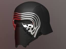 Kylo Ren Helmet By Jtm Thingiverse Kylo Ren Helmet Star Wars Collection Helmet