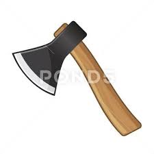 Old Steel Axe On White Background Vector Stock Illustration Ad White Axe Steel Background White Background Vector Business Brochure Design