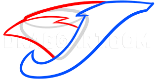 Click on the coloring page to open in a new window and print. How To Draw The Toronto Blue Jays Step By Step Drawing Guide By Dawn Dragoart Com