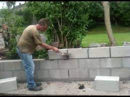 How To Build A Retaining Wall Garden Project Youtube