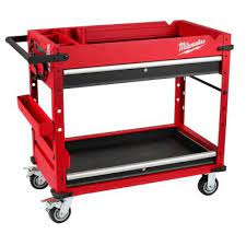 Being outdoors exposes workers to fresher air and environmental variations that are crucial to making us happy and healthy on a physical and emotional. Milwaukee 40 In 2 Drawer Steel Work Cart 48 22 8590 The Home Depot