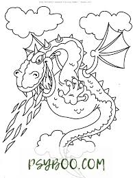 Customize the letters by coloring with markers or pencils. Flying Fire Dragon Coloring Page Free Printables For Kids
