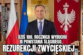 Sieć w mgnieniu oka została zalana przez słynne memy. Andrzej Duda Resurrection Like An Insurrection Memy Internet Users Comment On The President S Mishap On The Anniversary Of The Outbreak Of The Third Silesian Uprising Newsy Today