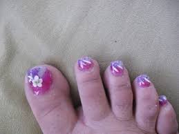 ♥diseño de uñas para pies flor blanco y negro ¡muy fácil! Pintados De Unas Para Los Pies De Ninas Nail Art