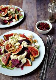 Feigensalat Mit Granatapfel Dressing Schnelle Einfache Rezepte Rezept Feigensalat Leckere Salate Feigen