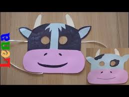Einfache anleitung und kostenlose vorlage. Kuh Maske Basteln Mit Lena How To Make A Cow Mask Kak Sdelat Masku Korovy Iz Bumagi Youtube